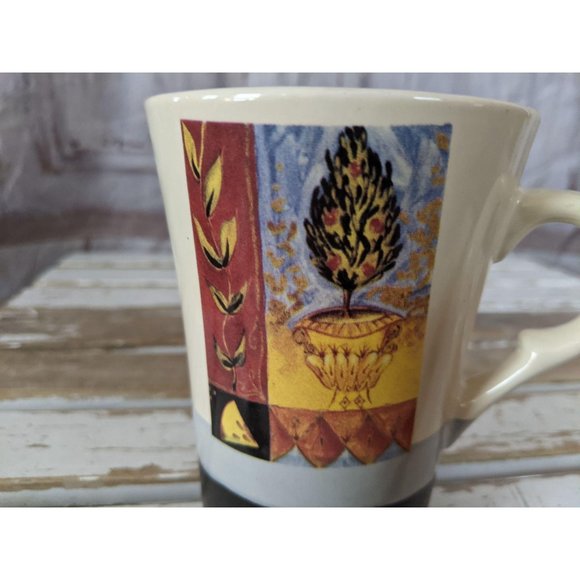 Gryphonware Bush tree mug cup coffee tea handle ce - Picture 2 of 8